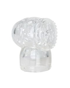 Wand Collection – Opzetstuk Met Masturbator - Clear