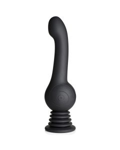 IN Shaking Siliconen Stimulator - Zwart