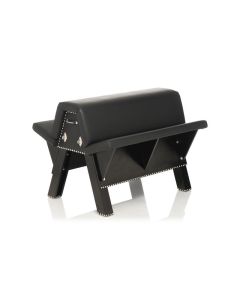 Bareback Submission Horse Bondage Bank - Zwart