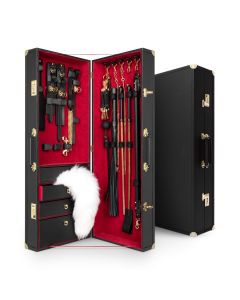 Bedroom Fantasies - Bondage Koffer 17 Stuks - Rundleer
