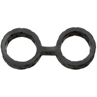 Japanese bondage siliconen enkelboeien - zwart