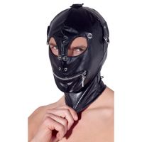 Kunstleren hoofdmasker