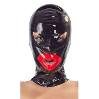 Bondage hoofdmasker met lippen