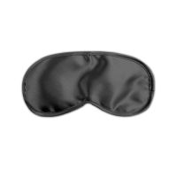 Satijnen love mask - zwart