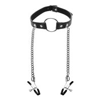 Seize o-ring gag met tepelklemmen