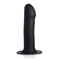 Squeeze-It Phallic Dildo - Zwart