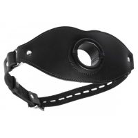 Strict leather locking open mouth gag