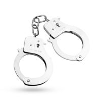 Metalen handboeien - zilver