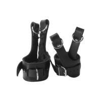 Strict leather fleece lined suspension cuffs